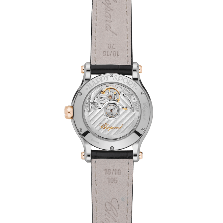 Happy Sport Rose Gold & Steel Mother of Pearl Dial 36mm Product Image 2