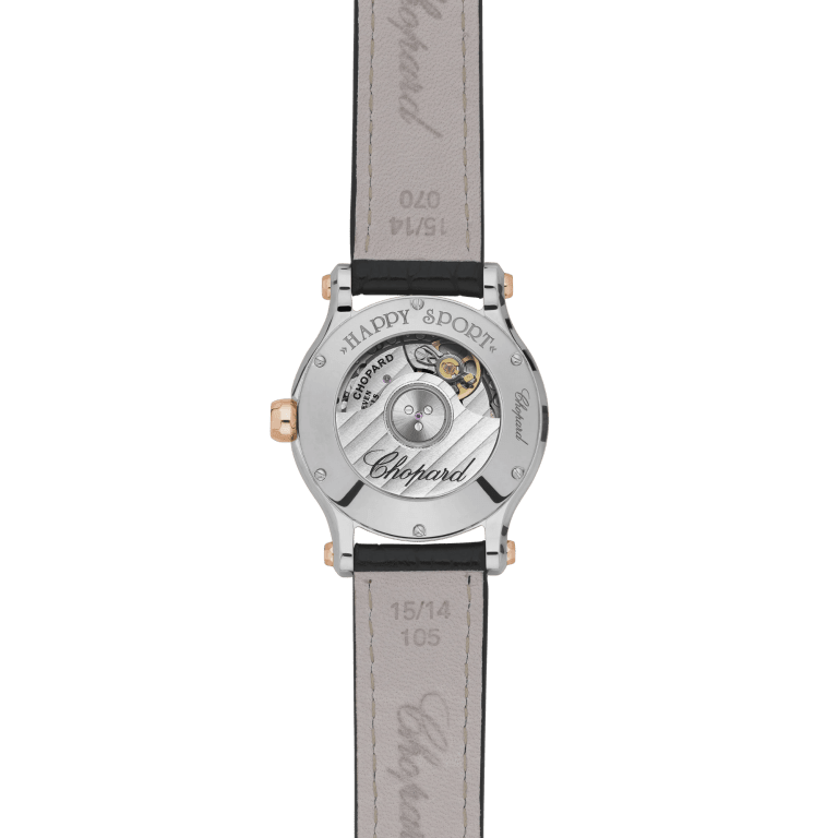 Happy Sport Rose Gold & Steel Silver Dial 30mm Product Image 2