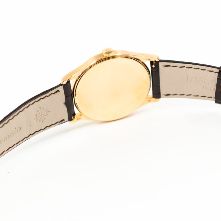Calatrava Small Seconds Rose Gold Silver Dial 37mm Product Image 4