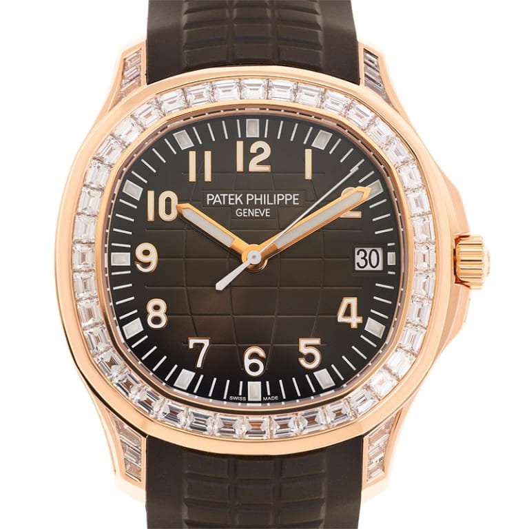 Aquanaut Rose Gold Diamond Brown Dial 40mm Product Image 1