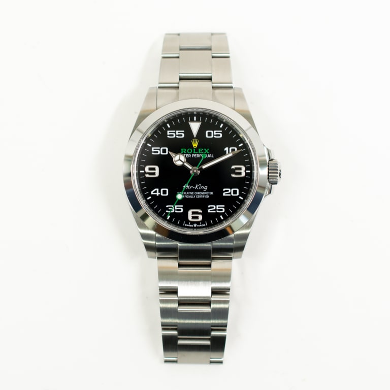 Air-King Steel Black Dial 40mm Product Image 1