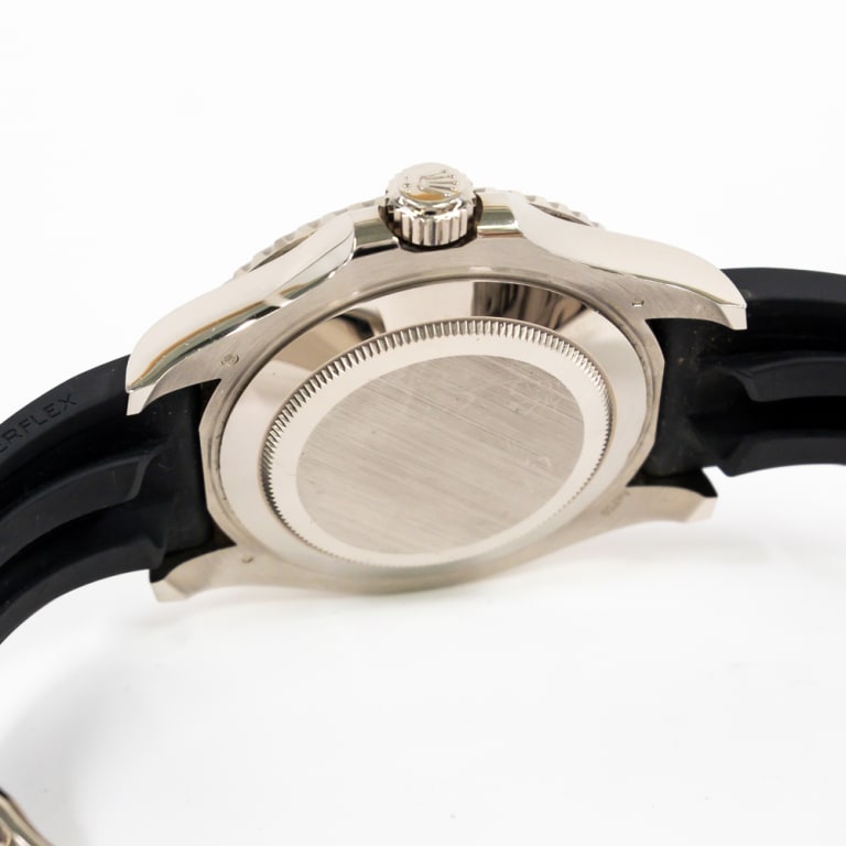 Yacht-Master White Gold Oysterflex Black Dial 42mm Product Image 7