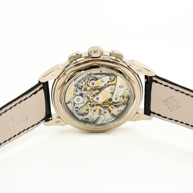 Perpetual Calendar Chronograph White Gold Silver Dial 41mm Product Image 5