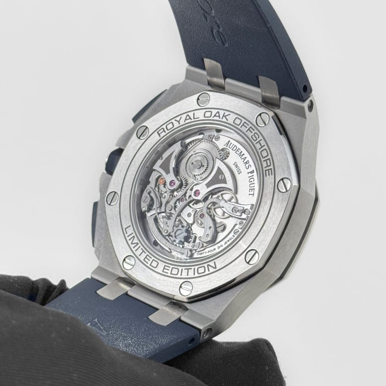 Royal Oak Offshore Tourbillon Chronograph Steel Blue Dial 44mm Product Image 8