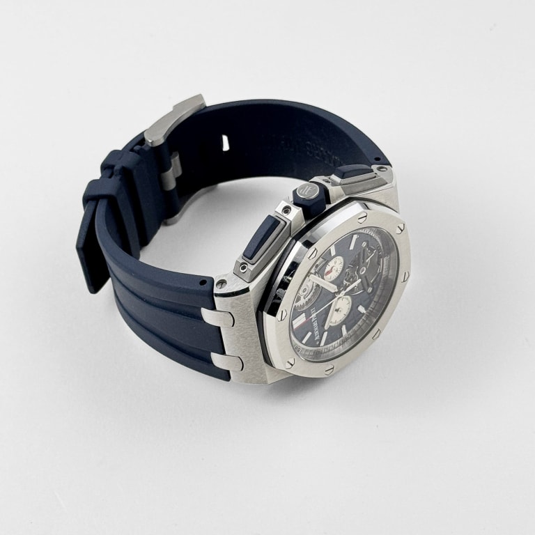 Royal Oak Offshore Tourbillon Chronograph Steel Blue Dial 44mm Product Image 3