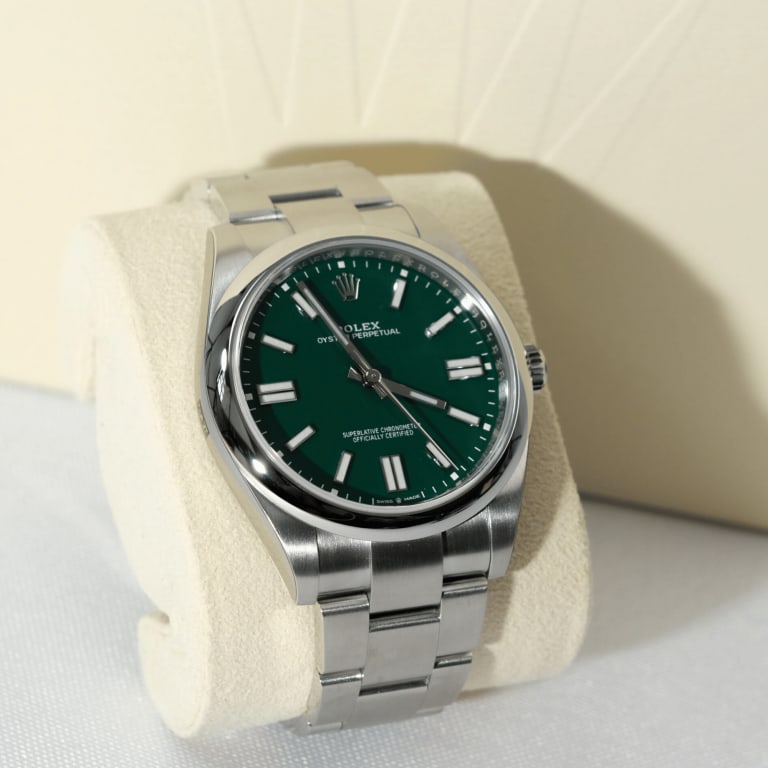 Oyster Perpetual Steel Green Dial 41mm Product Image 1