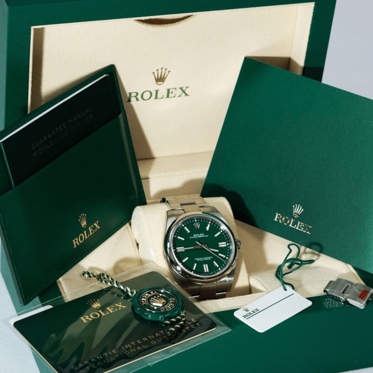 Oyster Perpetual Steel Green Dial 41mm Product Image 12