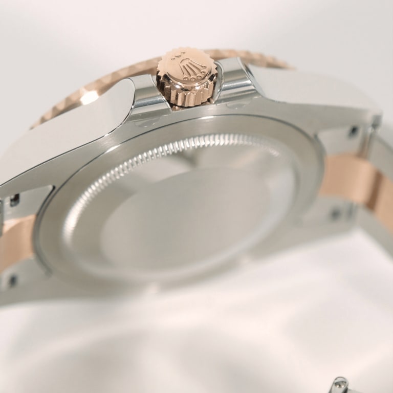 GMT-Master II "Rootbeer" Rose Gold & Steel Black Dial 40mm Product Image 3