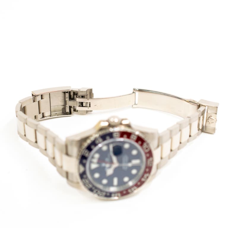 GMT-Master II White Gold Blue Dial "Pepsi" 40mm Product Image 6