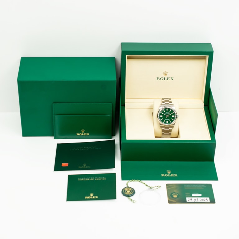 Oyster Perpetual Steel Green Dial 41mm Product Image 9