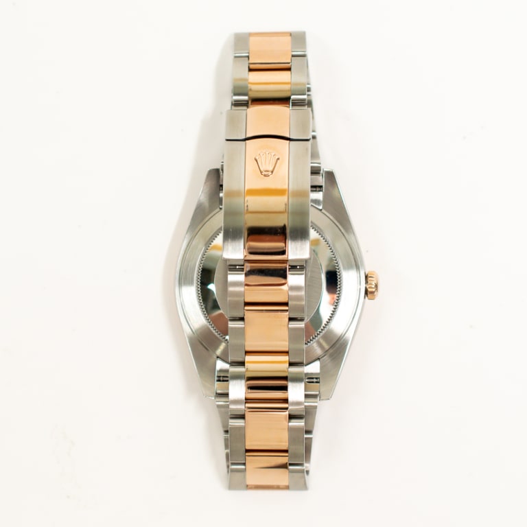 Datejust Rose Gold & Steel Chocolate Dial 41mm Product Image 3
