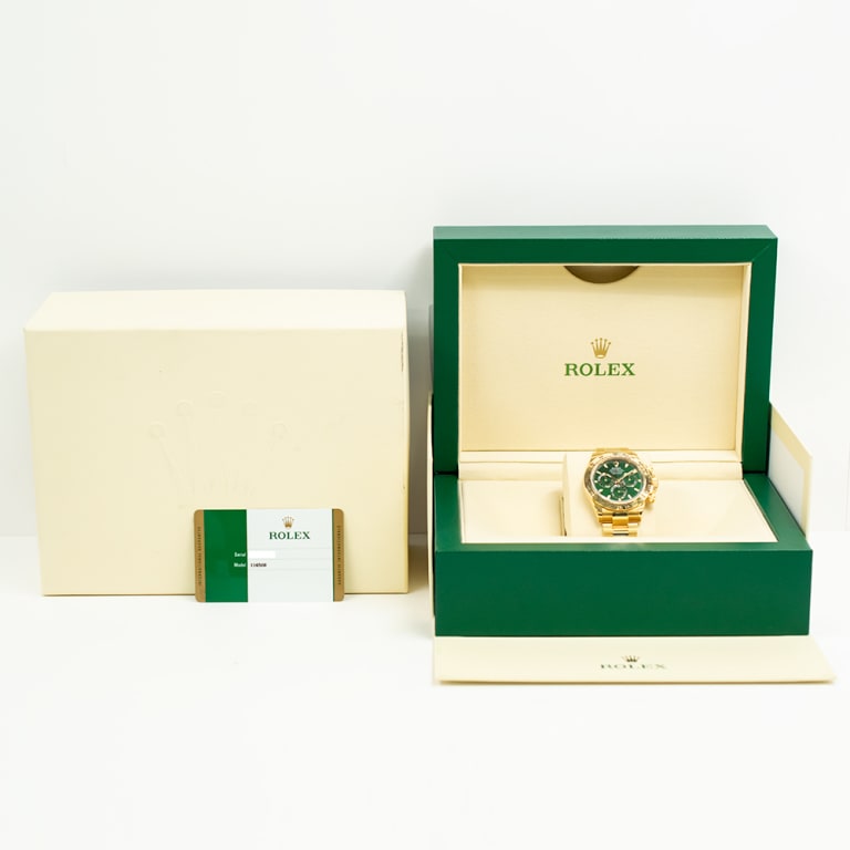 Daytona Yellow Gold Green Dial "John Mayer" 40mm Product Image 10