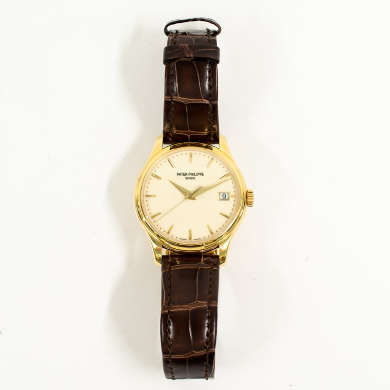 Calatrava Yellow Gold White Dial 39mm Product Image 1