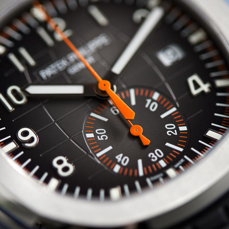 Aquanaut Chronograph Steel Black Dial 42mm Product Image 3