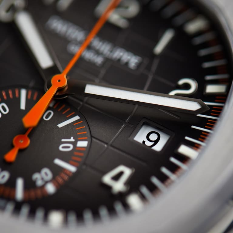 Aquanaut Chronograph Steel Black Dial 42mm Product Image 4