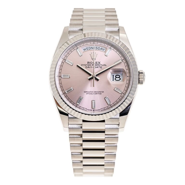 Day-Date White Gold Pink Dial 36mm Product Image 1