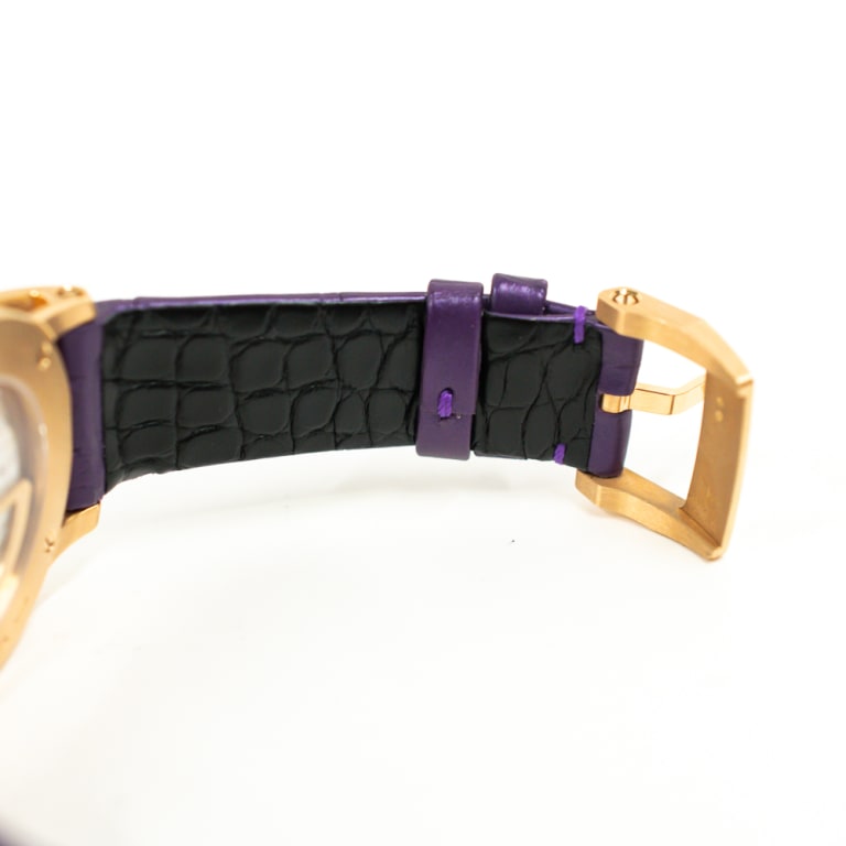 Code 11.59 Rose Gold Purple Dial 38mm Product Image 5