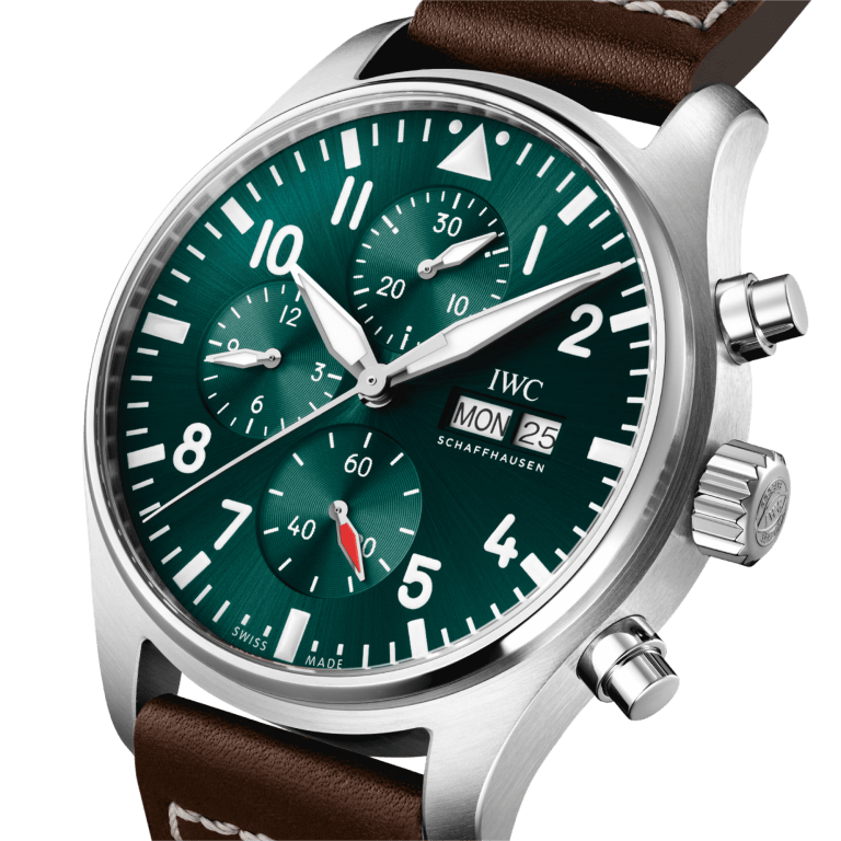 Pilot's Watch Chronograph Steel Green Dial 43mm Product Image 1