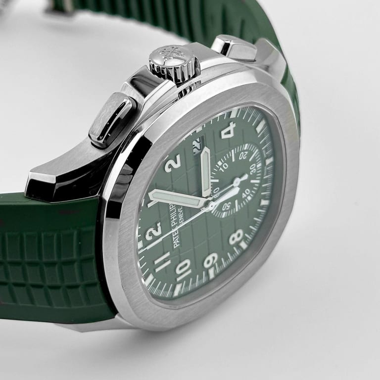 Aquanaut Chronograph White Gold Green Dial 42mm Product Image 3