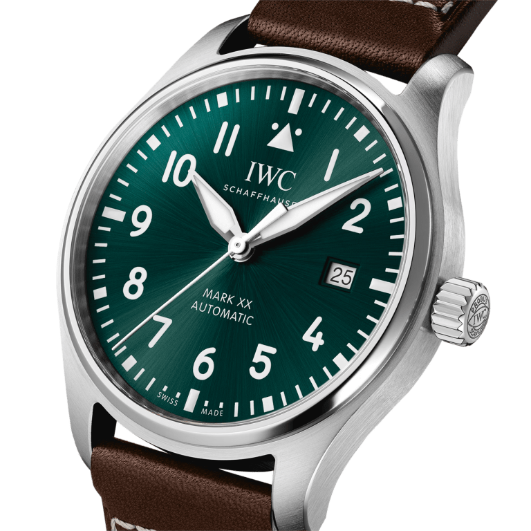 Pilot's Watch Mark XX Steel Green Dial 40mm Product Image 1