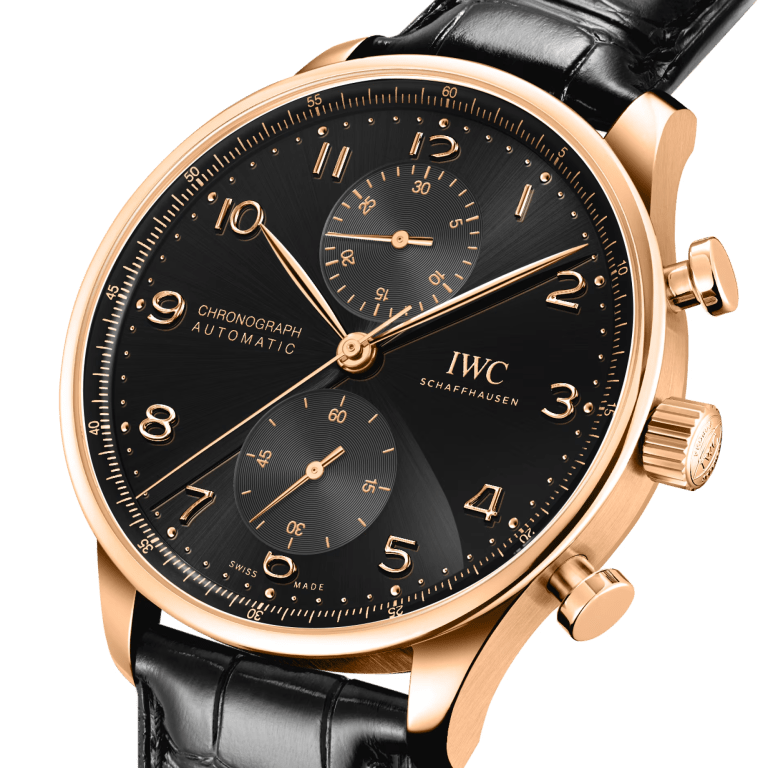 Portugieser Chronograph Rose Gold Black Dial 41mm Product Image 1