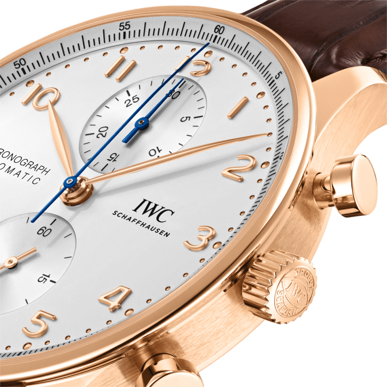Portugieser Chronograph Rose Gold Silver Dial 41mm Product Image 3
