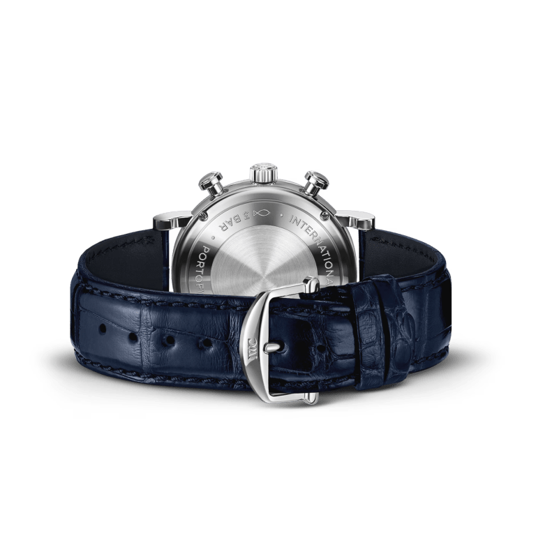 Portofino Chronograph Steel White Dial 39mm Product Image 2