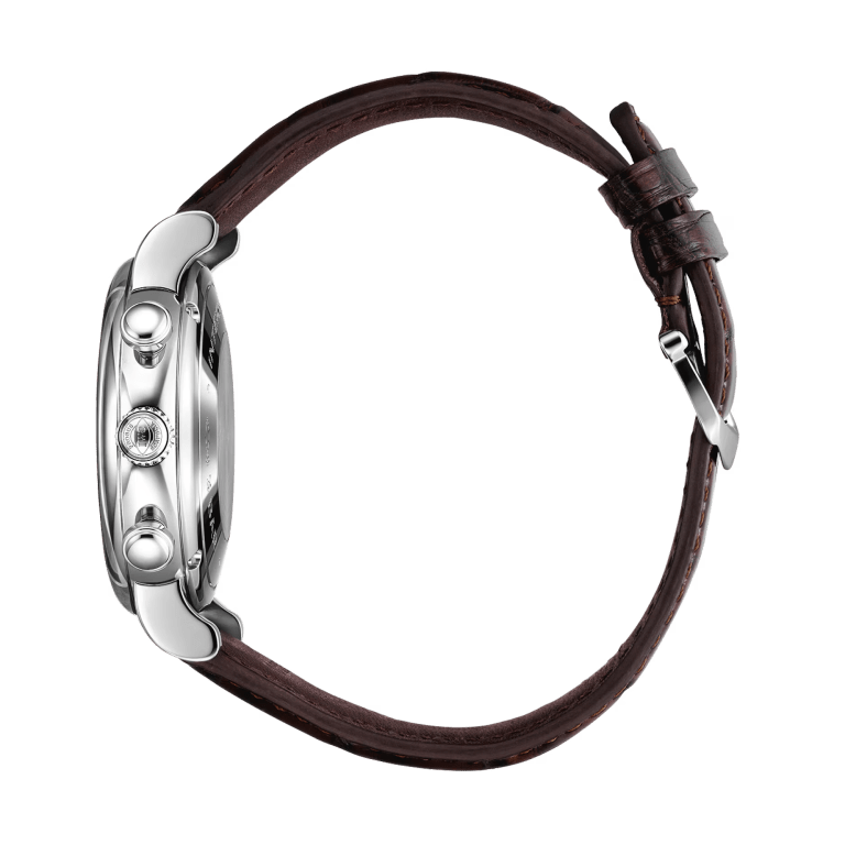 Portofino Chronograph Steel Black Dial 39mm Product Image 3