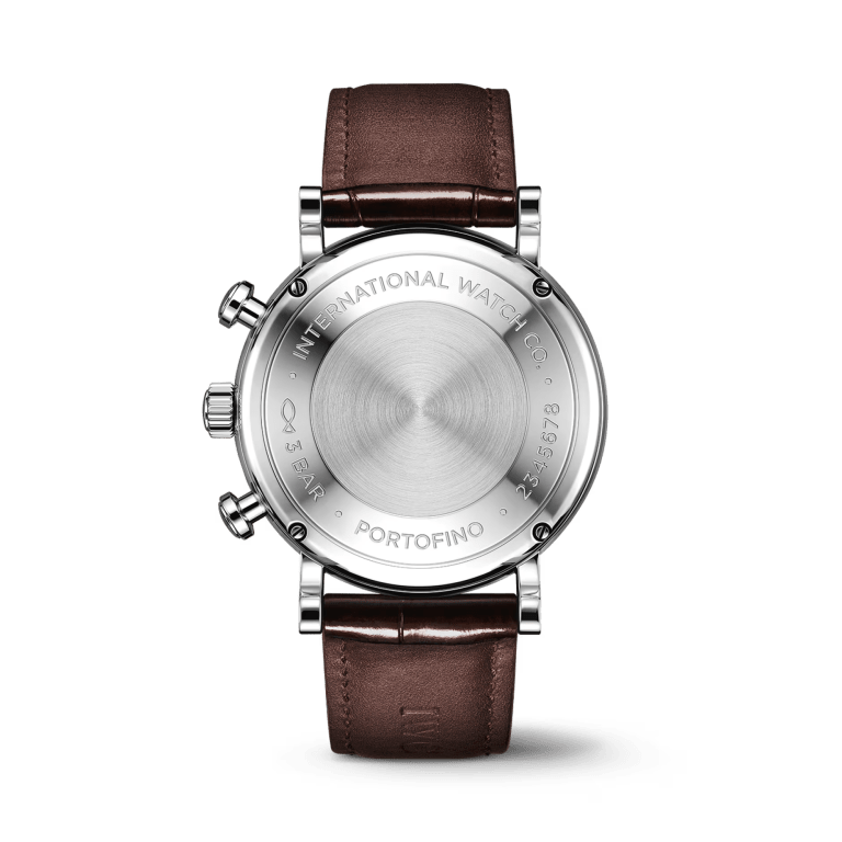 Portofino Chronograph Steel Black Dial 39mm Product Image 4