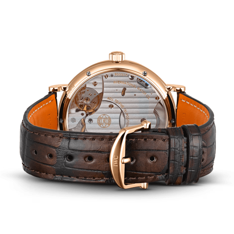 Portofino Eight Days Rose Gold Silver Dial 45mm Product Image 5