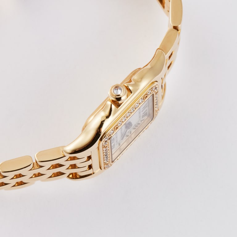 Panthère de Cartier Yellow Gold Diamond White Dial 22mm Product Image 3