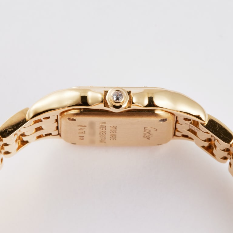 Panthère de Cartier Yellow Gold Diamond White Dial 22mm Product Image 4