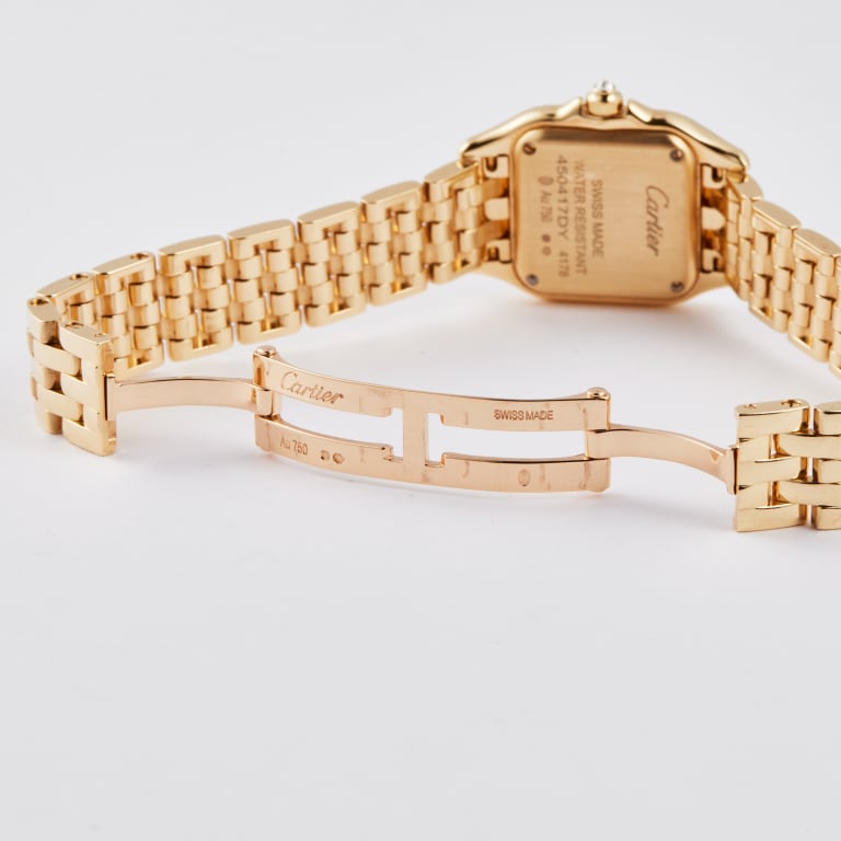 Panthère de Cartier Yellow Gold Diamond White Dial 22mm Product Image 7