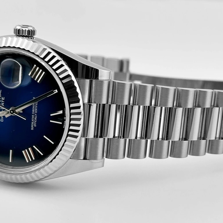 Day-Date White Gold Blue Ombré Dial 40mm Product Image 8