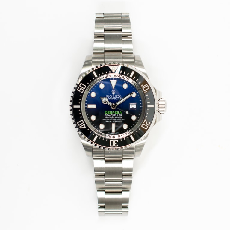 Sea-Dweller Deepsea D-Blue Steel Blue Dial 44mm Product Image 1