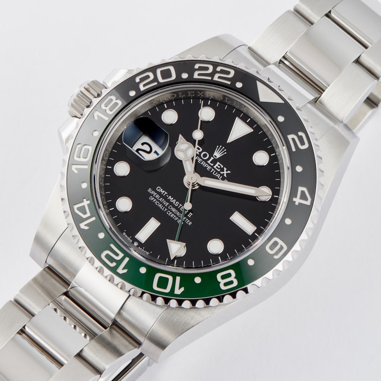 GMT-Master II Steel Black Dial "Sprite" 40mm Product Image 1