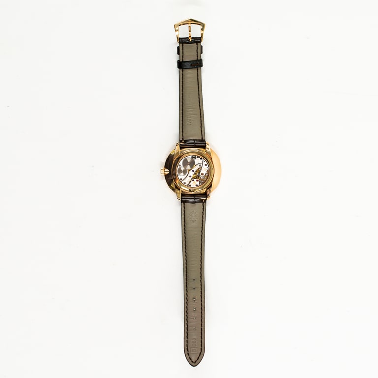 Calatrava Rose Gold Silver Dial 38mm Product Image 3