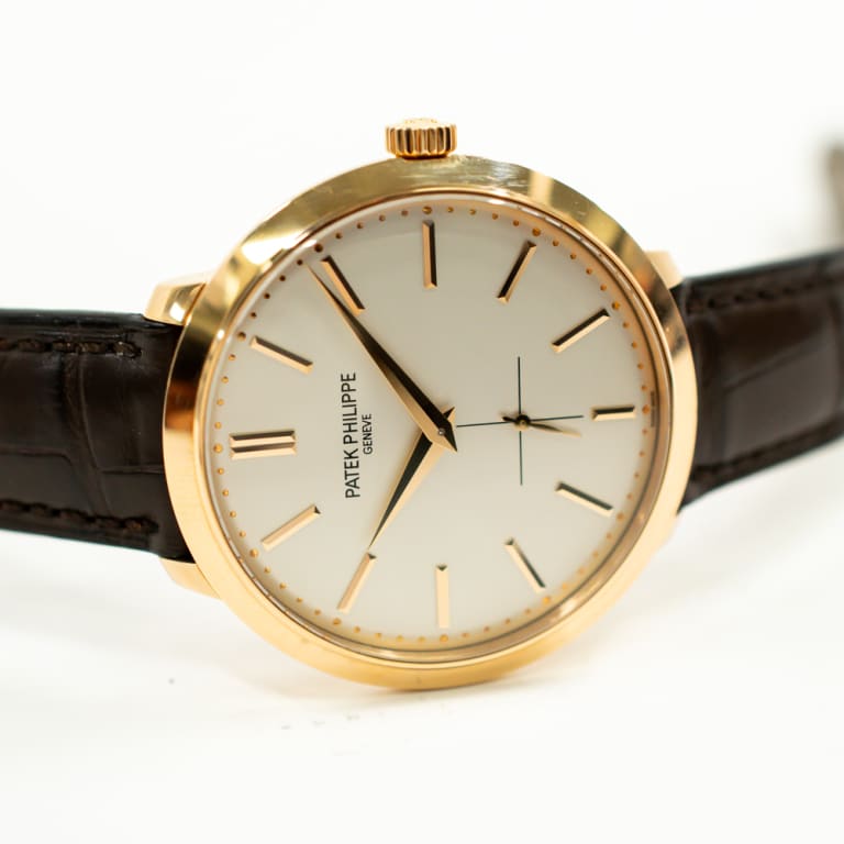 Calatrava Rose Gold Silver Dial 38mm Product Image 2
