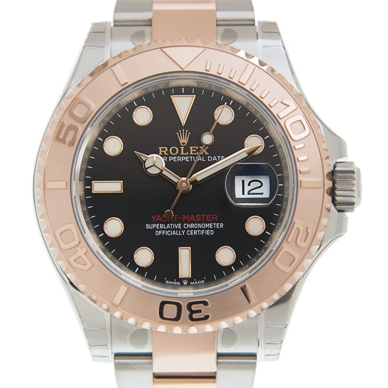 Yacht-Master Rose Gold & Steel Black Dial 40mm Product Image 3
