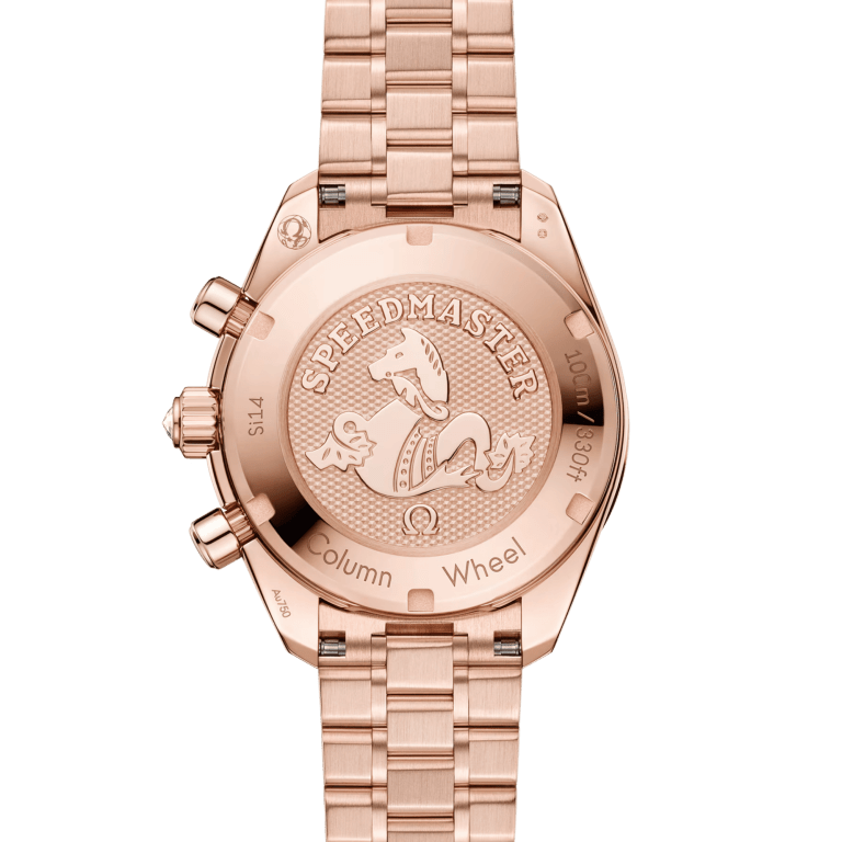 Speedmaster Date Rose Gold Diamond Brown Dial 38mm Product Image 2