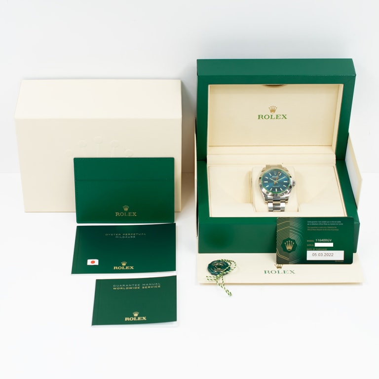 Milgauss GV Steel Z-Blue Dial 40mm Product Image 9