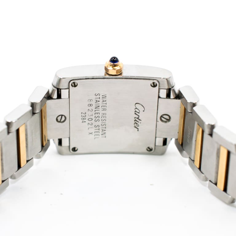 Tank Francaise Rose Gold & Steel Pink Dial 25mm Product Image 7