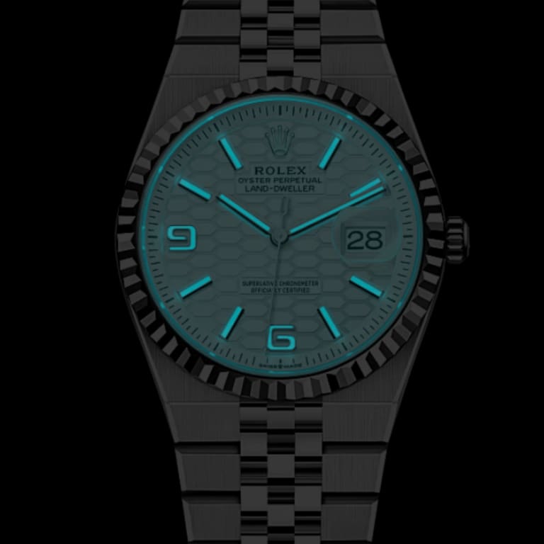 Land-Dweller Steel Jubilee White Dial 36mm Product Image 2