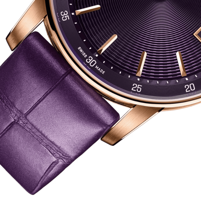 Code 11.59 Rose Gold Purple Dial 38mm Product Image 4