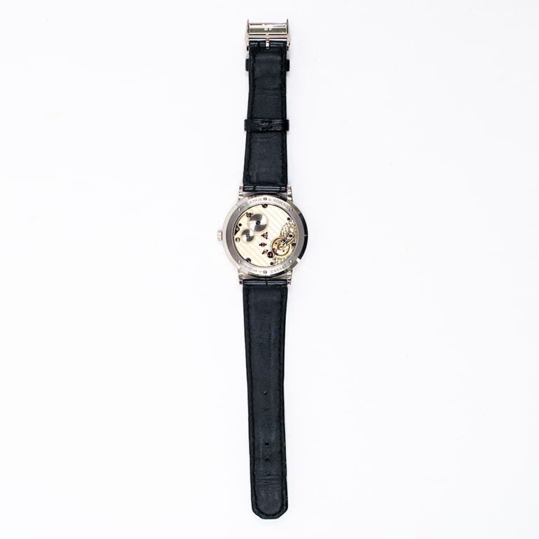 Saxonia Thin White Gold Silver Dial 37mm Product Image 3