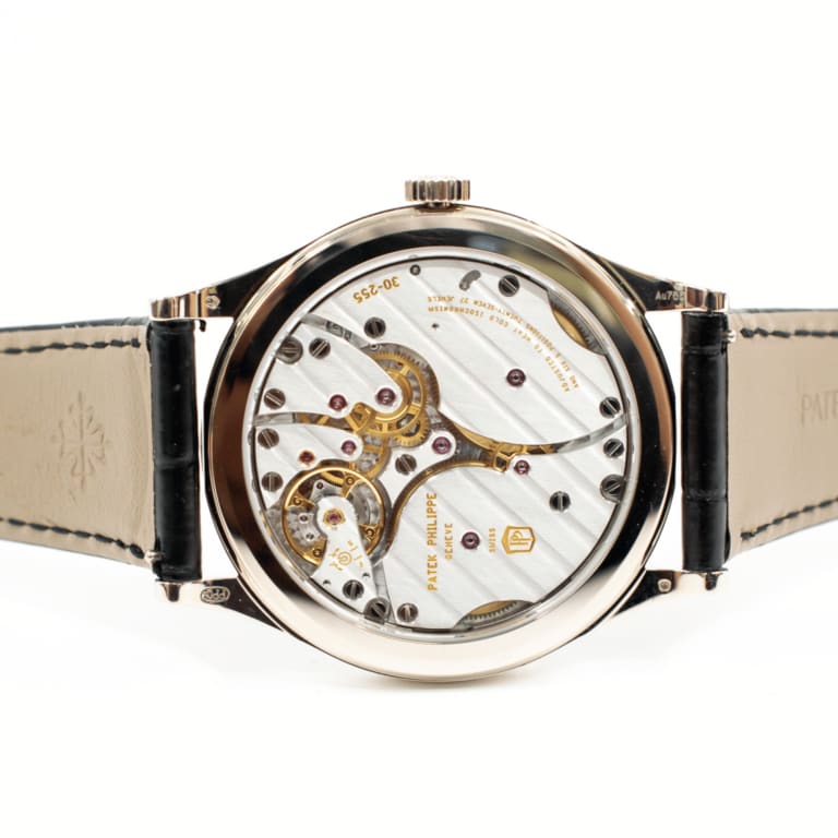 Calatrava Clous de Paris White Gold Grey Dial 39mm Product Image 4