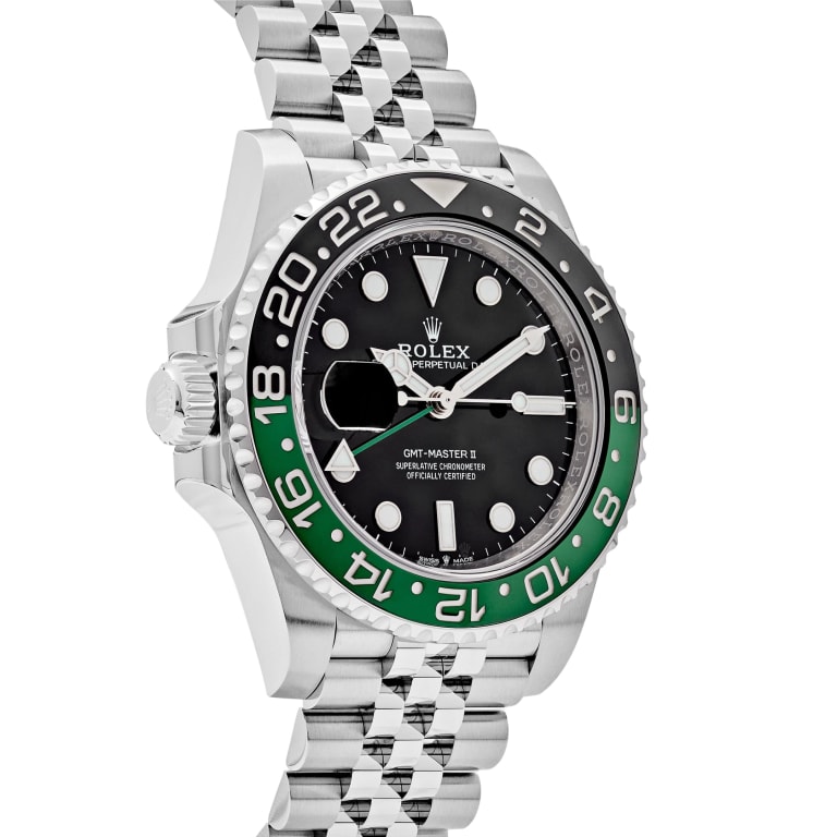 GMT-Master II Steel Jubilee Black Dial "Sprite" 40mm Product Image 3