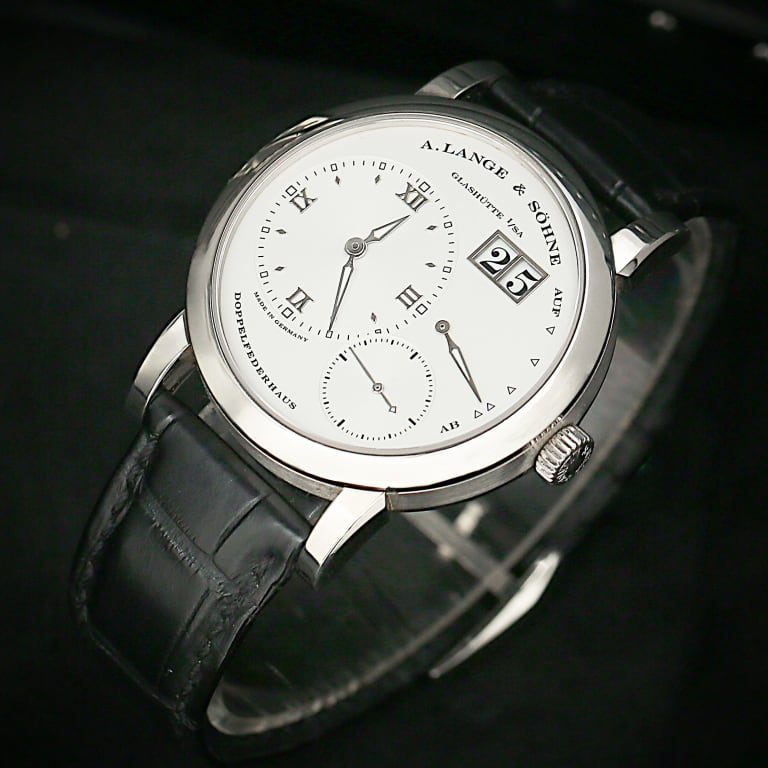 Lange 1 White Gold Silver Dial 38mm Product Image 1