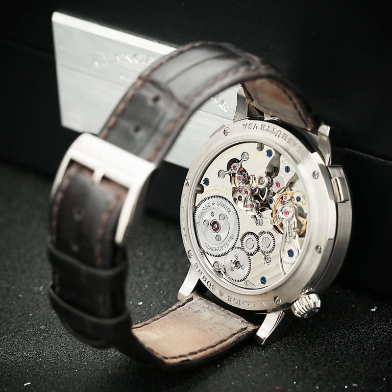 Zeitwerk Date White Gold Grey Dial 44mm Product Image 5