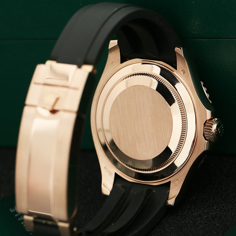 Yacht-Master Rose Gold Oysterflex Black Dial 40mm Product Image 5